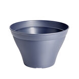 Pot rond pour plante en plastique orange &Oslash;40xH25,5cm