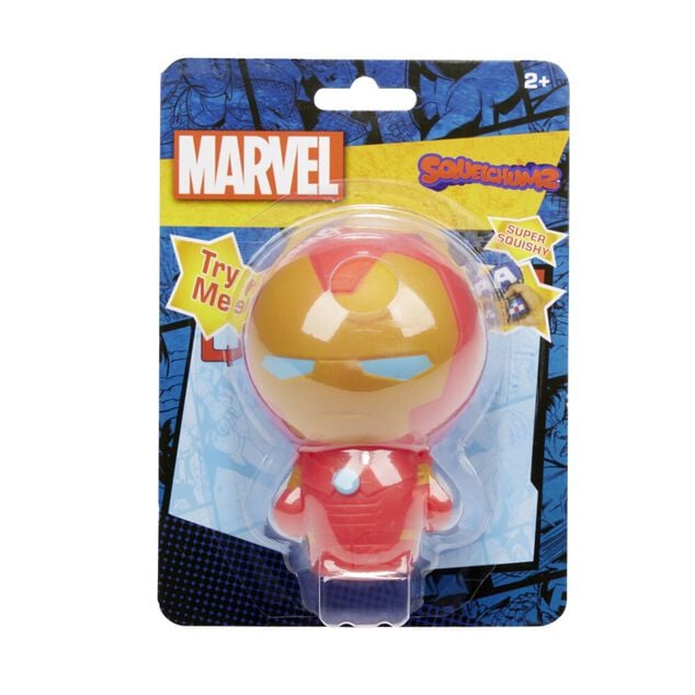 Figurine Marvel Squishy extensible caoutchouc H13cm (plusieurs mod&egrave;les)
