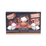 Allume feu cube marron