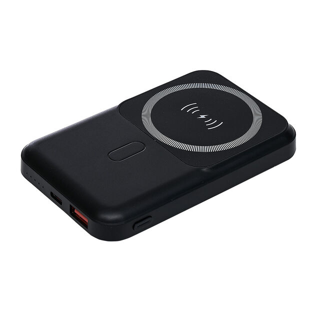 Power bank sans fil magn&eacute;tique charge rapide