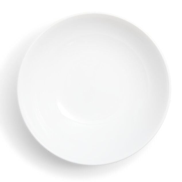 Assiette à soupe Madrid grès blanc Ø20cm