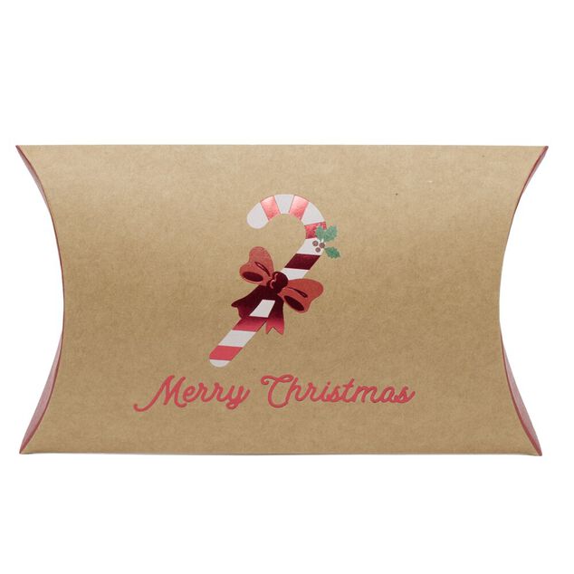 Bo&icirc;te cadeaux x2 berlingot de No&euml;l (2 mod&egrave;les)