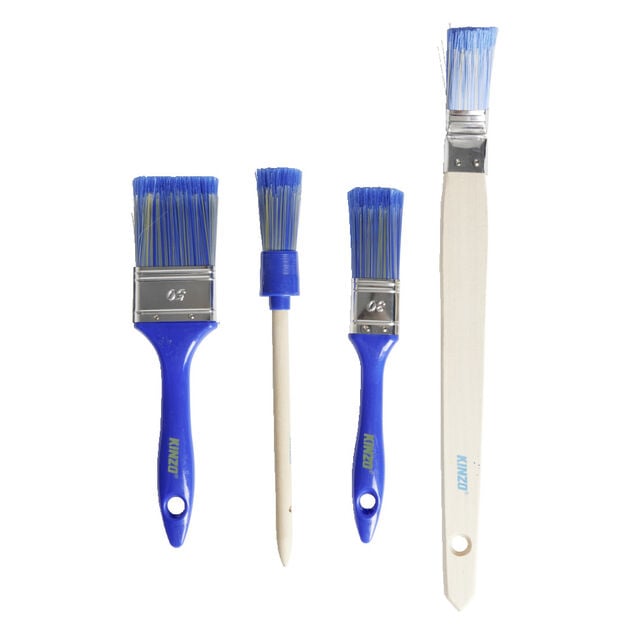 Lot de pinceaux 50/30mm x2 et bouts arrondis x2