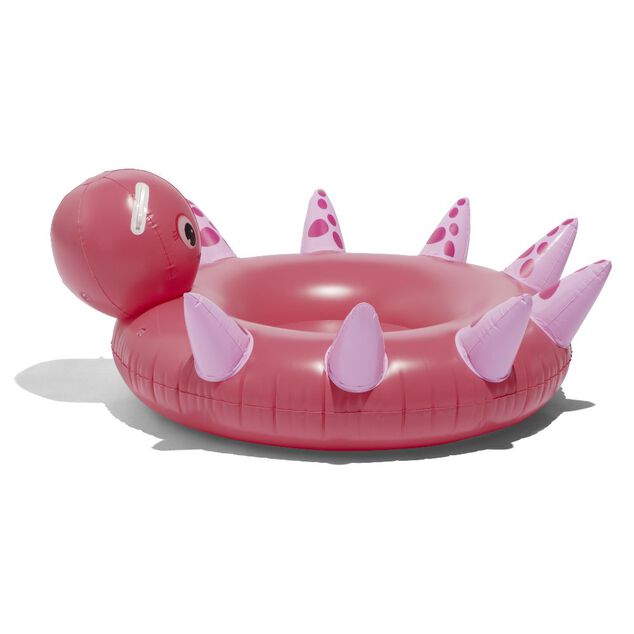 Pieuvre &agrave; chevaucher gonflable Funky rose126xH56cm
