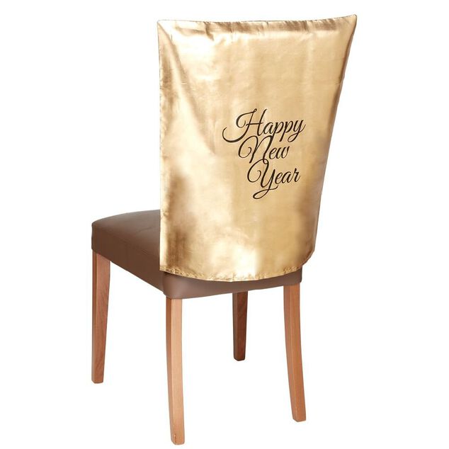 Housse dossier de chaise nouvel an 2 mod&egrave;les