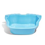 P&eacute;diluve bleu piscine