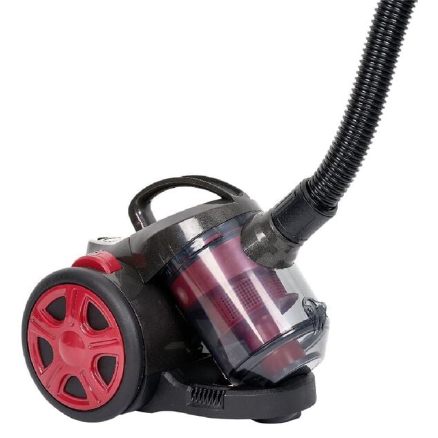Aspirateur cyclonique sans sac Homday rouge et noir