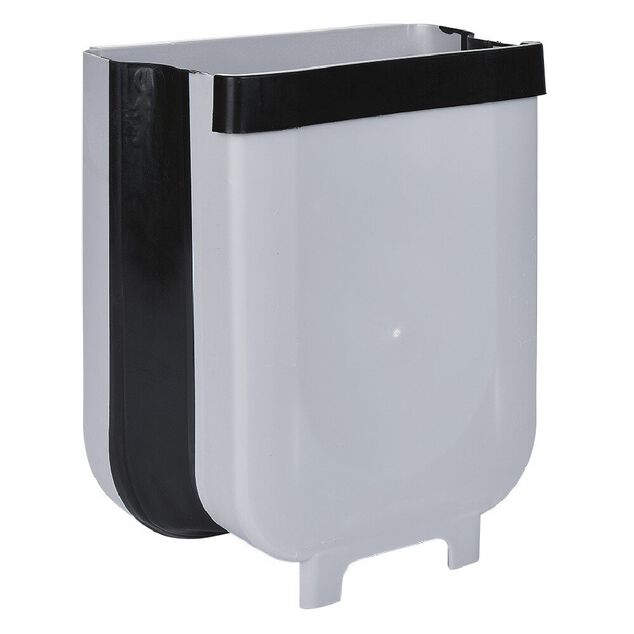 Poubelle de porte amovible et rétractable 9 L