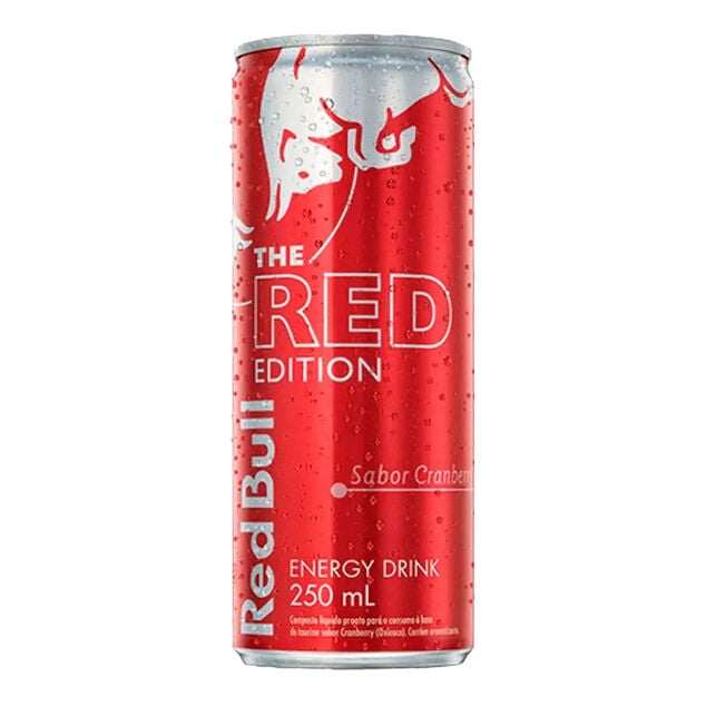 Boisson &eacute;nergisante Red Bull rouge go&ucirc;t cranberry 250 ml