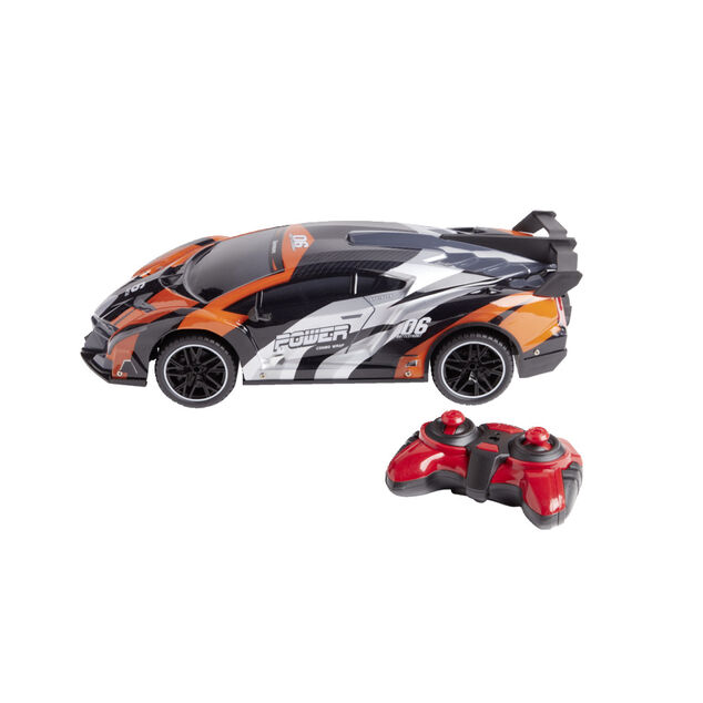 Voiture radiocommand&eacute;e lumineuse l&eacute;gendaire L43cm - 2 mod&egrave;les