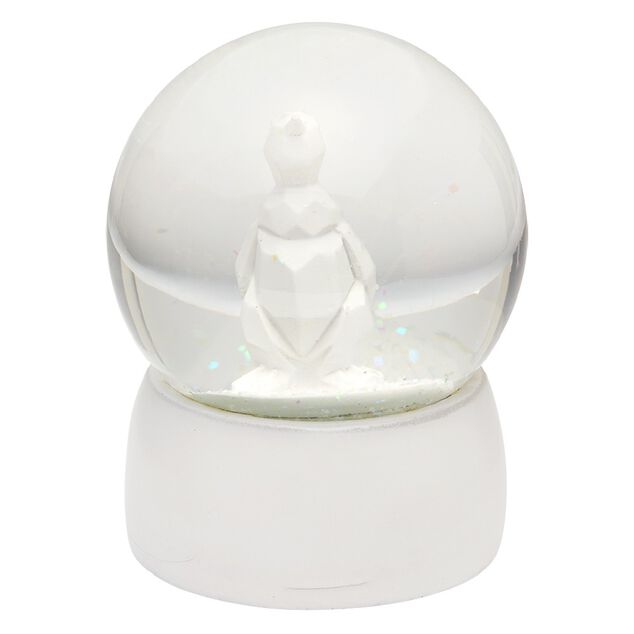 Boule &agrave; neige forme banquise