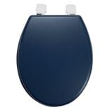Abattant WC en bois bleu taille universelle