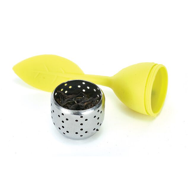 Boule à thé avec support en inox