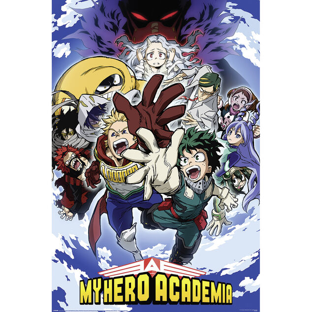 Poster My Hero Academia Cobalt Blast - Reach