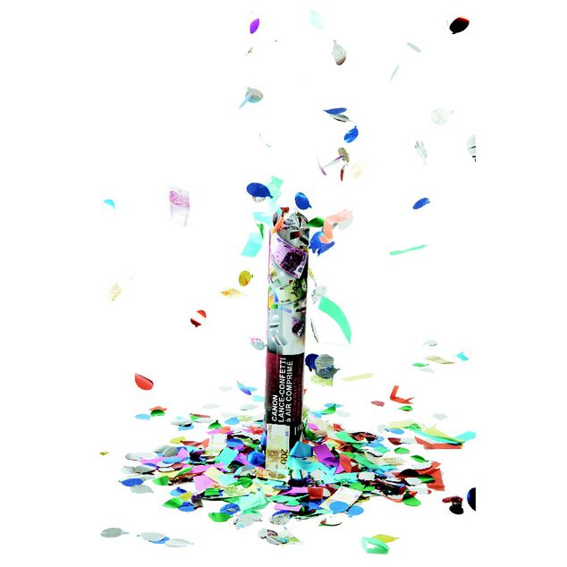 Canon &agrave; confettis
