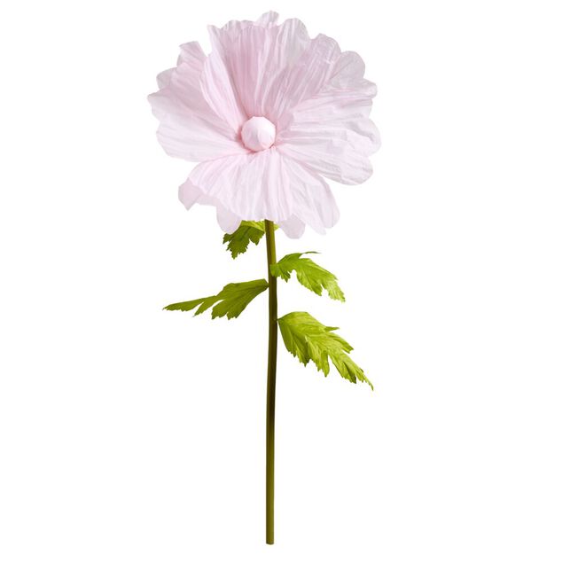 Fleur artificielle pavot rose XXL 1 tige &Oslash;60xH180cm