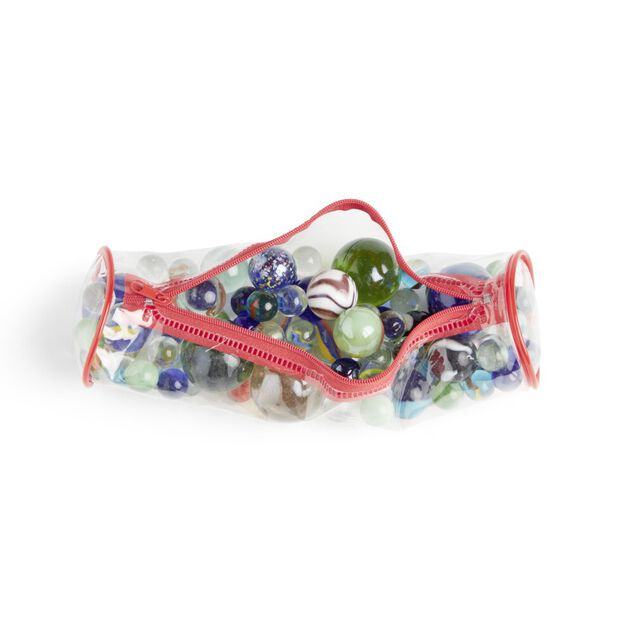 Lot de billes dans trousse - 2 mod&egrave;les