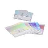 Porte nom Noël en papier motif ours blanc 8 pièces