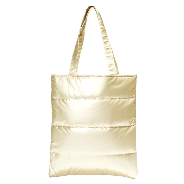 Sac matelass&eacute; design doudoune 34x39cm - 3 coloris
