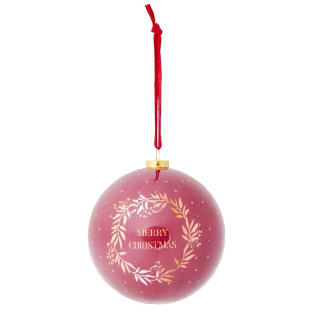 Boule de No&euml;l traditionnel vintage &Oslash;8cm - 3 mod&egrave;les