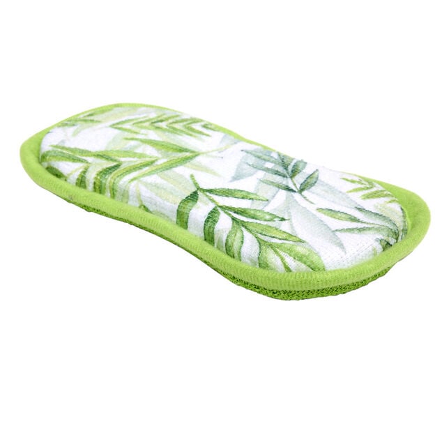 &Eacute;ponge de nettoyage double face verte