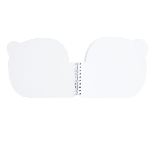 Bloc note en papier à spirale forme enfantine - 3 modèles