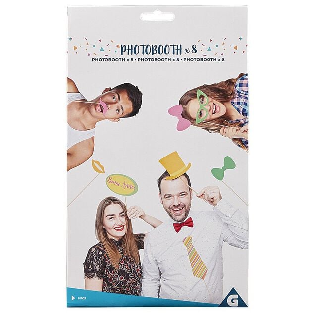 Photobooth Fluo 12 pcs