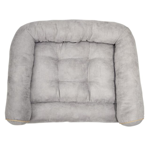 Couchage animaux forme canap&eacute; gris 60x50xH20cm