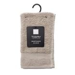 Serviette invité coton beige 30x50cm