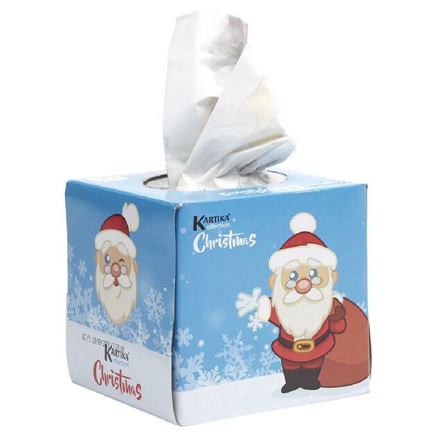 Mouchoir en papier en boite - 56 mouchoirs 3 plis