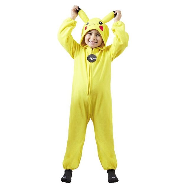 D&eacute;guisement Pok&eacute;mon Pikachu jaune et noir 6/8 ans