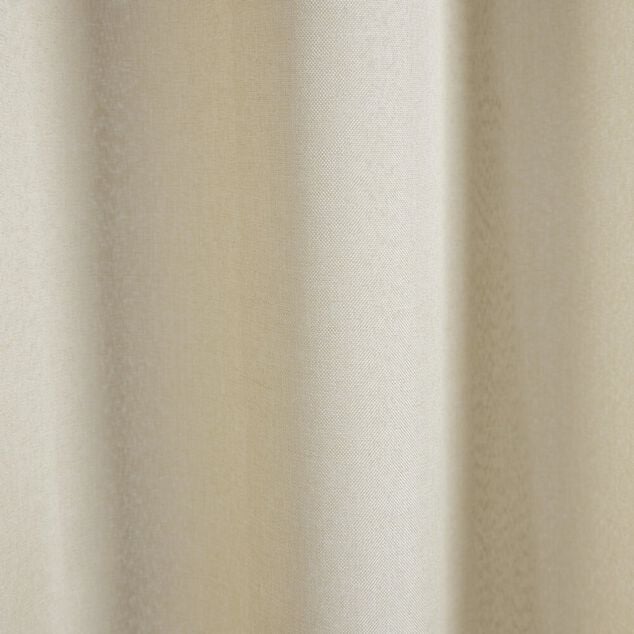 Rideau de douche effet lin 180x200cm polyester beige
