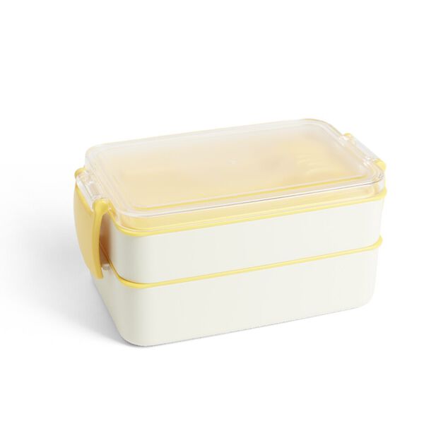 Lunch box 2 compartiments 400ml et 500ml avec couverts