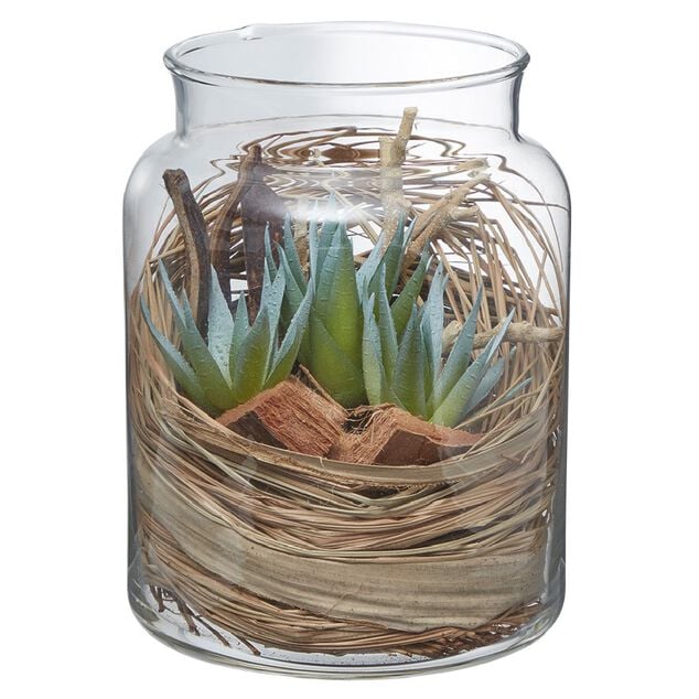 Plante artificielle en pot