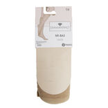 Lot de 3 paires de mi-bas chair femme polyamide et tulle voile 20D