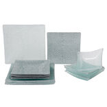 Service vaisselle carr&eacute; 18 pi&egrave;ces