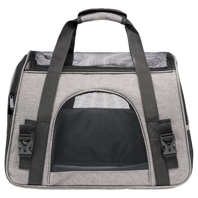 Sac de transport pour chien chat gris