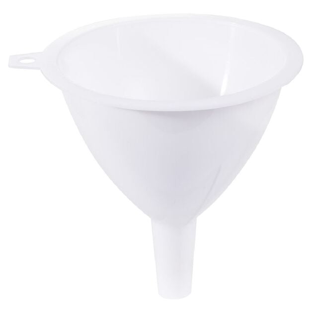 Entonnoir en plastique blanc x3
