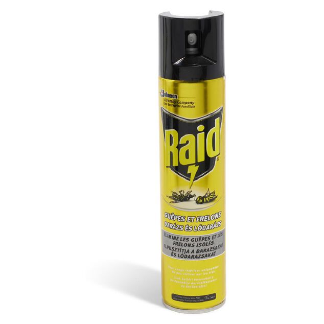 Spray anti gu&ecirc;pes et frelons RAID 300ml