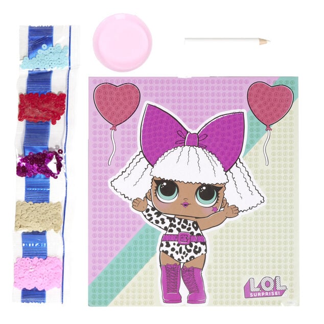 Coffret cr&eacute;atif diamond art sequin avec stylo