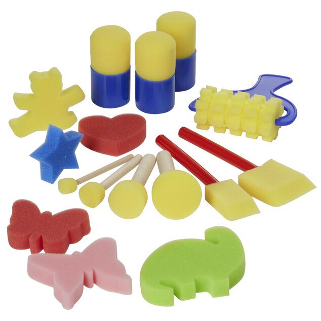 Baril Créatif peinture à l'éponge