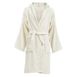 Peignoir coton beige taille S/M