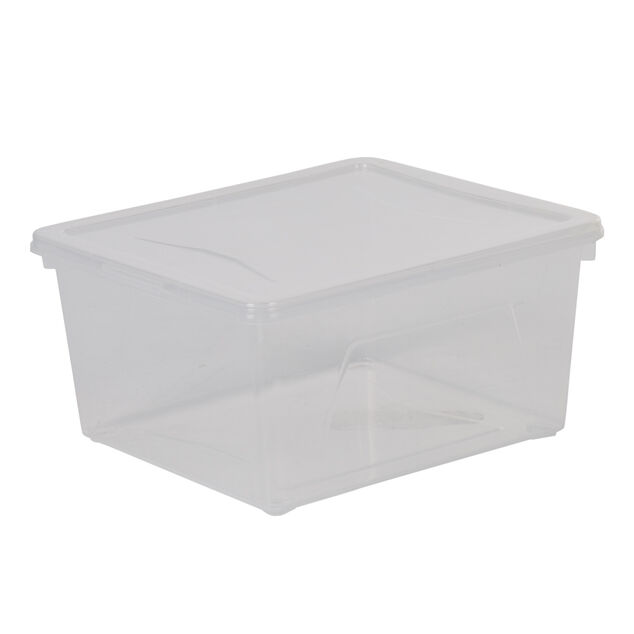 Boîte de rangement transparente 2 L