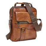 Sacoche homme simili avec bandoulière 23x8xH25cm - 3 modèles