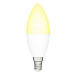 Ampoule ovale LED connect&eacute;e E14 40 W