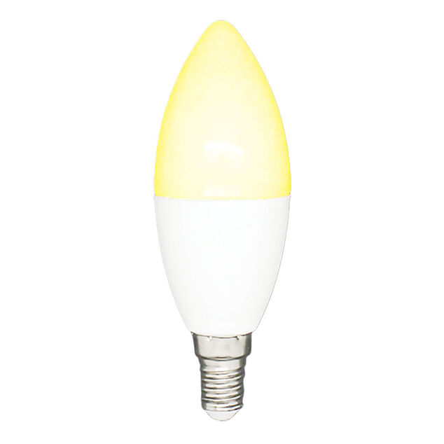 Ampoule ovale LED connect&eacute;e E14 40 W