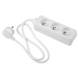 Bloc multiprise filaire blanc 3x16A - L75cm