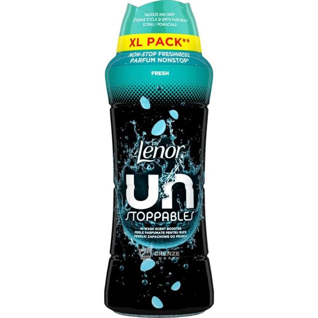 Parfum de linge perles Lenor Unstoppables Fresh 450gr