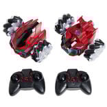 Voiture radiocommandée 2 en 1 effets sonores et visuels