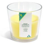 Bougie citronnelle 3 m&egrave;ches &Oslash;13xH12,5cm